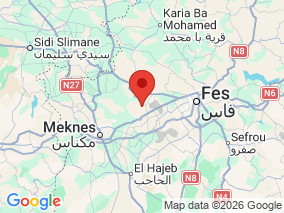Map of Site Report: Source of Esskhounate, Morocco